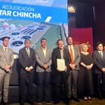 Acto público en el que ProInversión adjudicó a Aqualia el proyecto de la PTAR Chincha