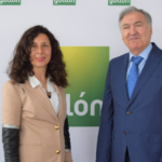 La presidenta de Guillón junto a su Consejero Delegado